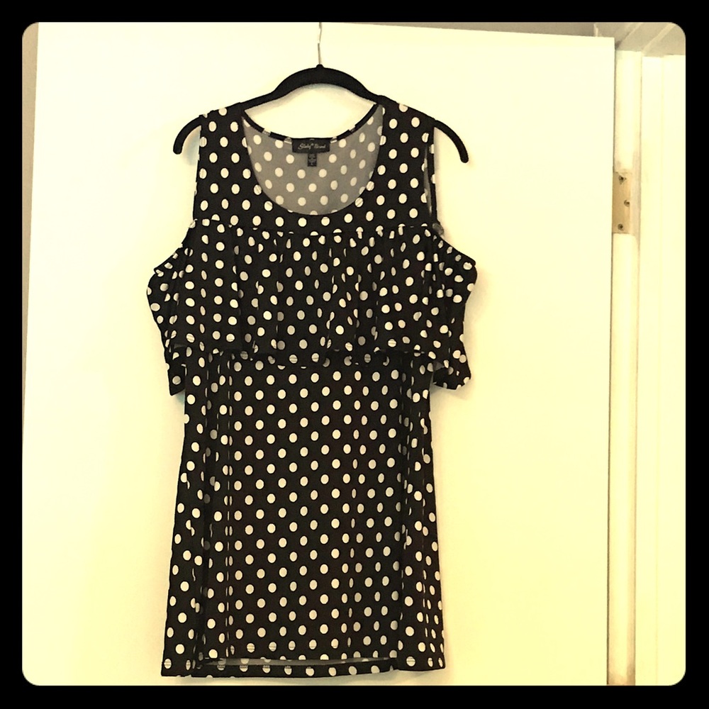 Slinky Brand Flounce Tunic- only worn once.